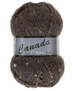 Canada tweed bruin (430) - wol en acrylgaren