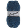 Canada tweed petrol (464) - wol en acrylgaren