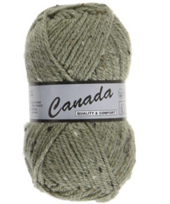 Canada tweed groen (495) - wol en acrylgaren