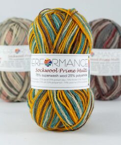 sockwool-prime-multi-17514 oker bruin groen