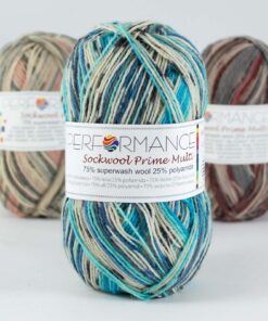 Sockwol Prime licht blauw sokkenwol met superwash wol en polyamide