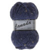 Canada tweed donker blauw (460) - wol en acrylgaren