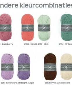 Haakpatroon Durable Cosy extra Fine - Pied-de-pastel spencer - Afbeelding 6
