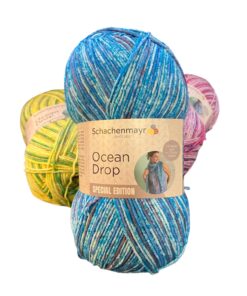 Ocean Drop schachenmayr katoen en acrylgaren blauw