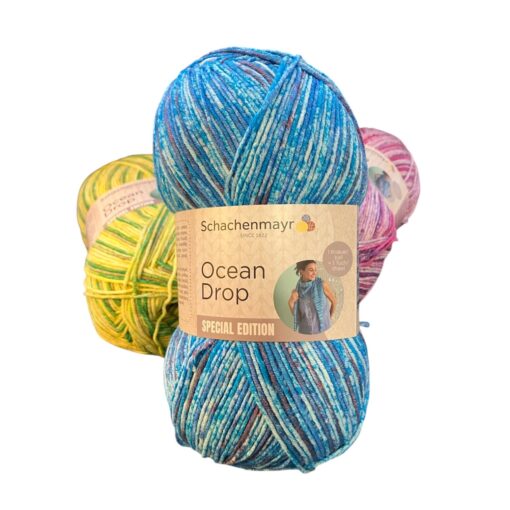 Ocean Drop schachenmayr katoen en acrylgaren blauw