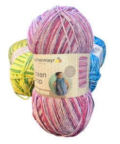 Ocean Drop schachenmayr katoen en acrylgaren lila paars