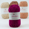 Cotton queen uni magenta rood (2109) - katoen garen