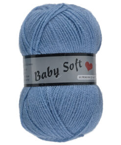 Baby Soft midden blauw (040) acrylgaren