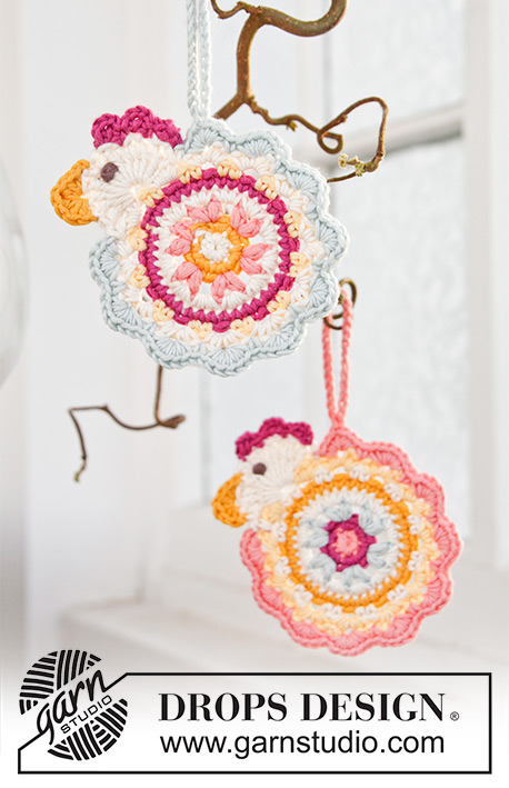 kippen hangertjes - paaskuiken Drops design
