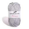 nomade-mix grijs katoen en acrylgaren Cheval blanc