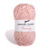 nomade-mix licht roze katoen en acrylgaren Cheval blanc