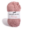 nomade-mix oud roze katoen en acrylgaren Cheval blanc
