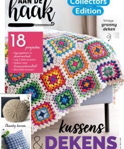 Aan de haak 57 kussens en dekens - haaktijdschrift