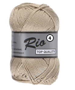 Rio 4 beige bruin 791 - katoengaren