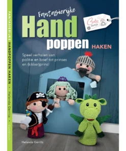 Haakboek fantasierijke handpoppen haken van Helanda Gerrits