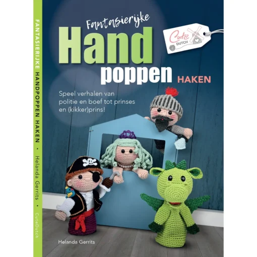 Haakboek fantasierijke handpoppen haken van Helanda Gerrits
