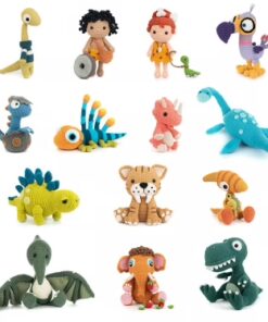 Haakboek Dino en mammoeten van Joke Vermeiren - Afbeelding 2