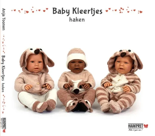 Haakboek baby kleertjes haken van Anja Toonen