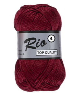 Rio 4 bordeaux 848 - katoengaren