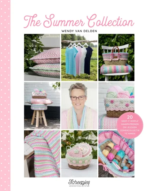 Haakboek The summer collection van wendy van delden - scheepjes boek