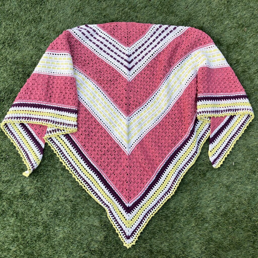 Haakpakket sjaal Vera iliva roze - Performance Cotton eight