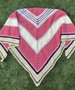 Haakpakket sjaal Vera iliva roze - Performance Cotton eight
