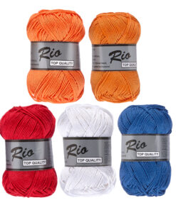 10 bollen katoen garen - Rio holland set