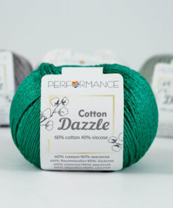 Performance Dazzle kerst groen (143) - katoen en viscose