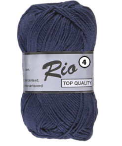 Rio 4 donker blauw 892 - katoengaren