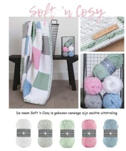 Haakpakket Soft n Cosy deken - Durable Cosy fine