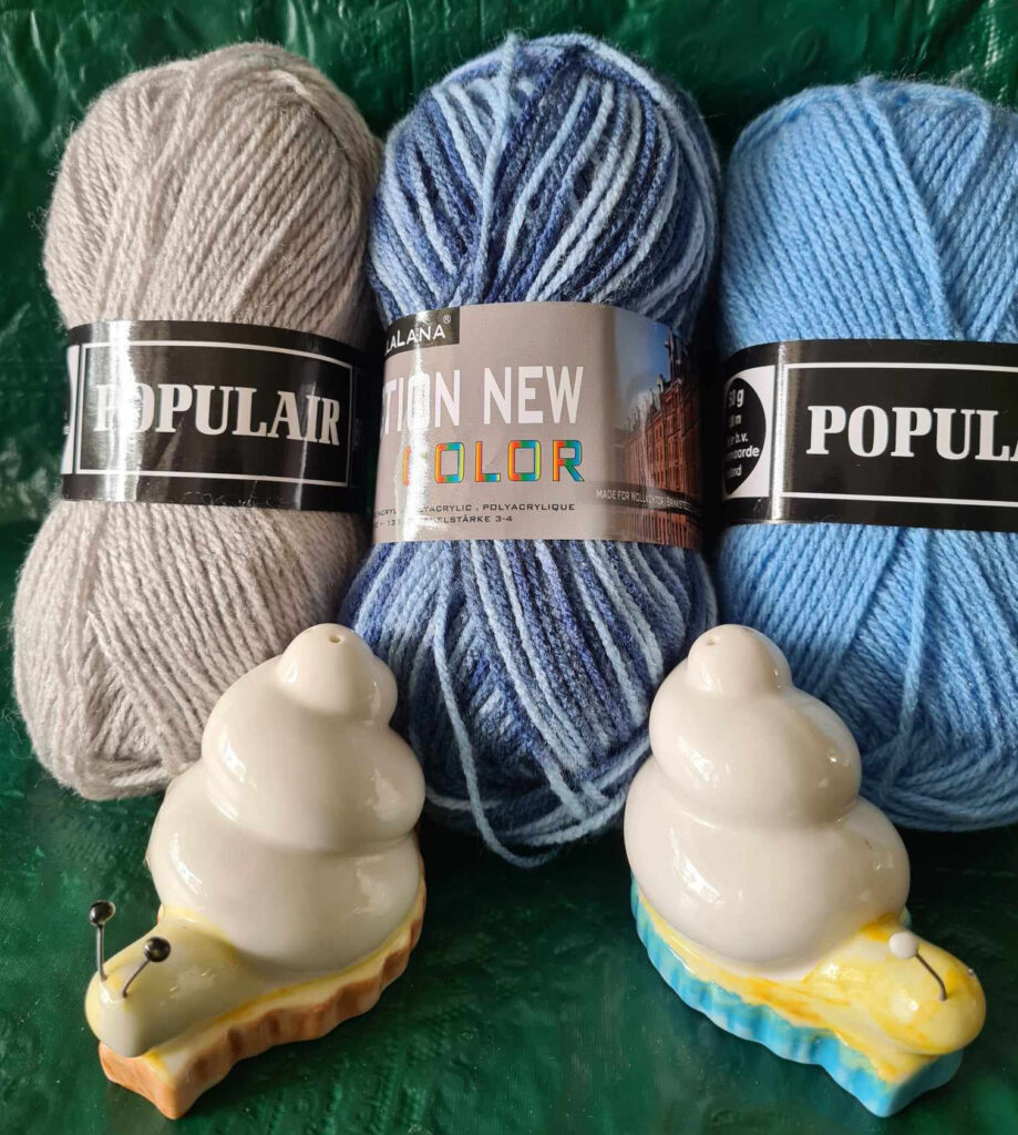 populair met action new garen acrylgaren blauw grijs