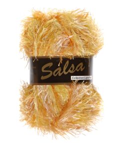 salsa multi 619 - harig garen - goudgeel oranje