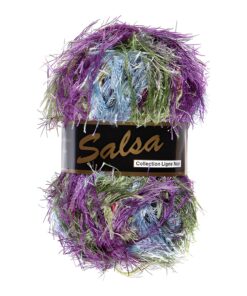 Salsa multi 655 - harig garen - paars groen blauw