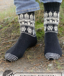 drops design mannen sokken met patroon