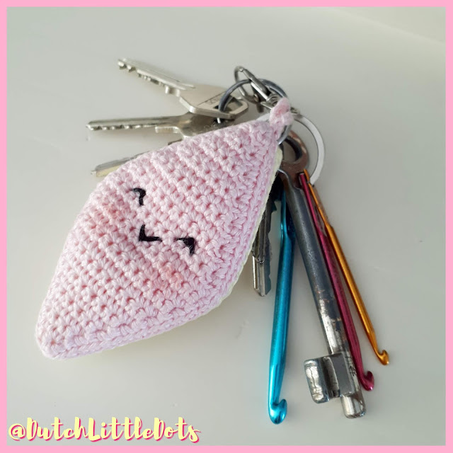 spekje van dutchlittledots sleutelhanger