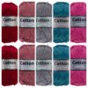 Cotton eight zacht bloemen in de schemering kleuren - 10 bollen katoen garen