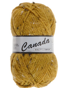 Canada tweed oker (490) - wol en acrylgaren