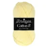 Cotton 8 licht geel 508 - katoen garen