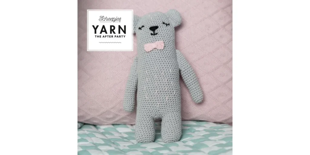knuffel met linen soft garen