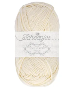 linen soft 616 ecru - scheepjes garen
