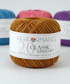 Classic Crochet 20 bruin 709 - haakkatoen 20