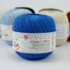 Classy Cotton helder blauw 97 - dun haakkatoen
