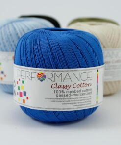 Classy Cotton helder blauw 97 - dun haakkatoen