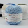 Classy Cotton licht blauw multi 9125 - dun haakkatoen
