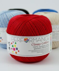 Classy Cotton rood 09 - dun haakkatoen