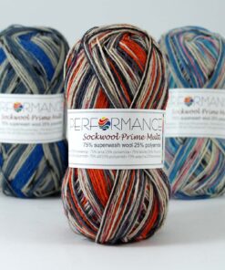 Sockwol Prime grijs roesbruin 15