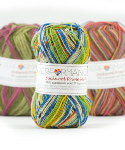 sockwol prime multi groen blauw 8