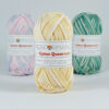 Cotton queen multi zacht geel (9096) - katoen garen