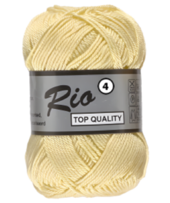 Rio 4 zacht geel 510 - katoengaren