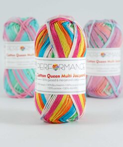 Cotton queen multi vrolijke kleuren (10457) - katoen garen